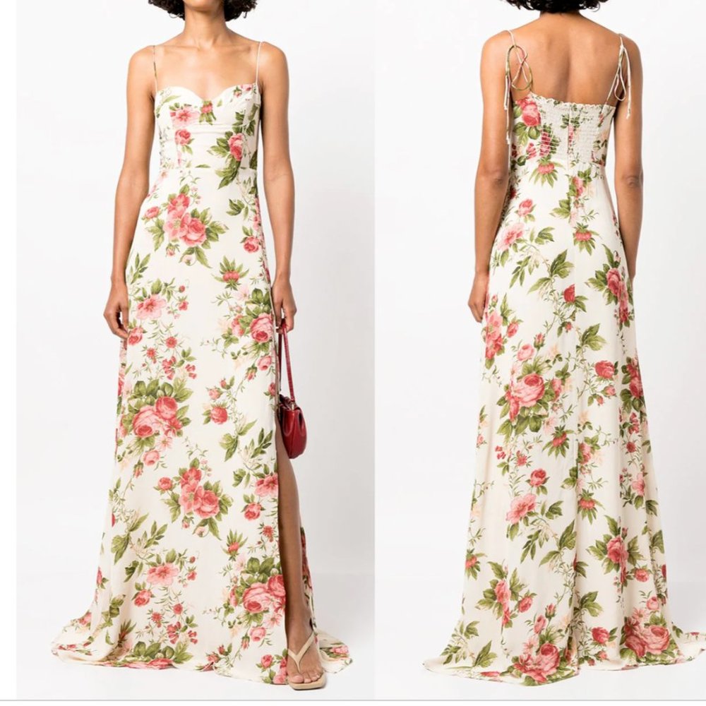 Reformation Floral Melita Dress size 4